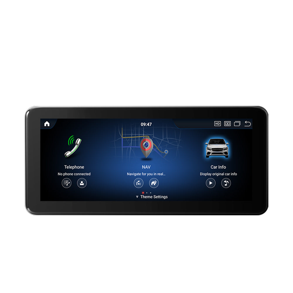 12.3" Qualcomm Android 13 Autoradio GPS Navigation Bluetooth WiFi Head Unit Bildschirm für Mercedes Benz A B C E Klasse GLA GLC 2008-2019 - Ewaying DEUTSCHLAND