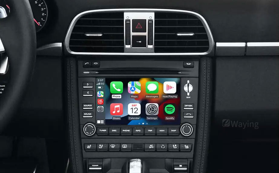 Wireless CarPlay Android Auto MMI Schnittstellenadapter Prime Nachrüstsatz für Porsche 911 Boxster Cayman Macan Cayenne Panamera PCM3.0