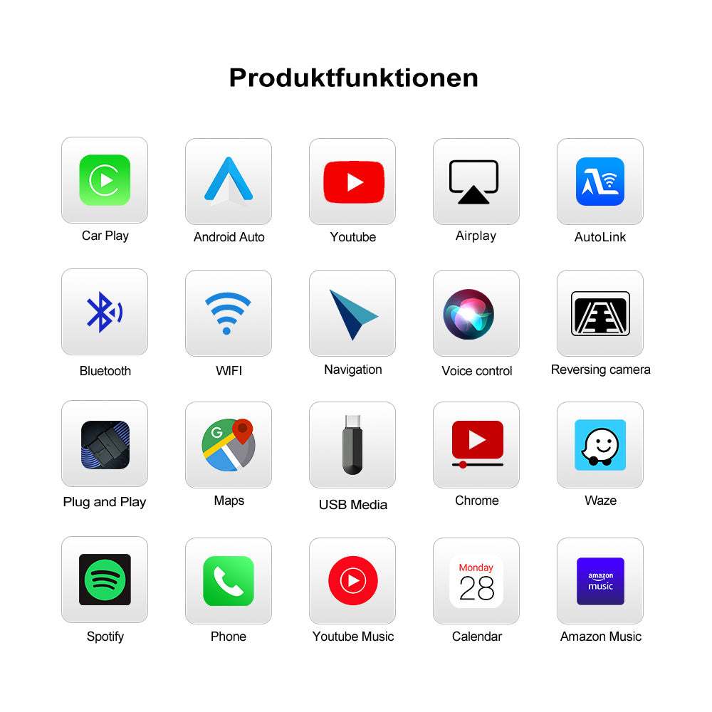 Drahtloses Carplay OEM-Adapter Dongle Autobox Android Auto-Schnittstellenmodul für Volvo XC60 XC70 XC90 S60 S80 S90 V60 V70