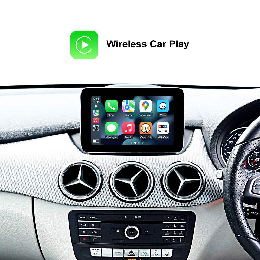 Drahtloser CarPlay Android Auto MMI-Schnittstellenadapter Prime Retrofit für Mercedes Benz A B C E S-Klasse GLA GLC GLK ML Mirror Link Navigation Box Kit