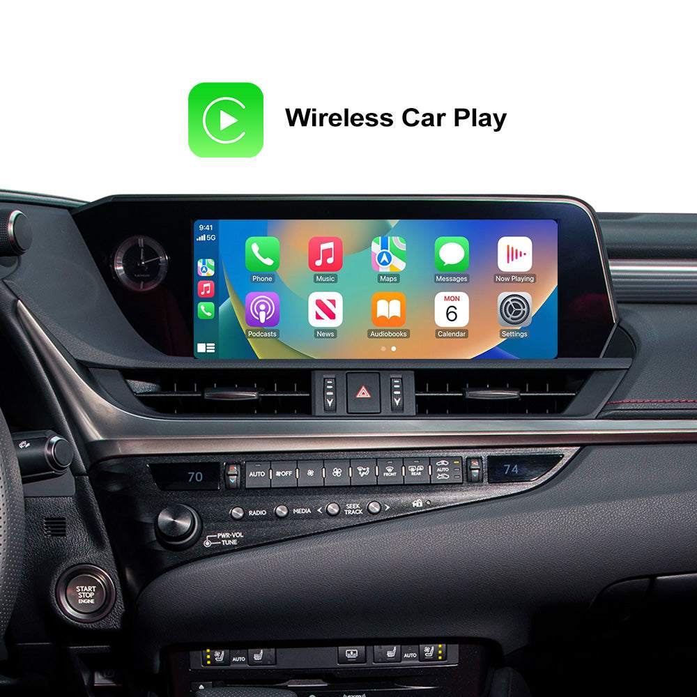 Drahtloses Carplay für Lexus GS/LS/ES/IS/UX/LX/RC/NX/RX Android Auto Automatische Schnittstellenbox Spiegel Multimedia AirPlay Schnittstellenbox