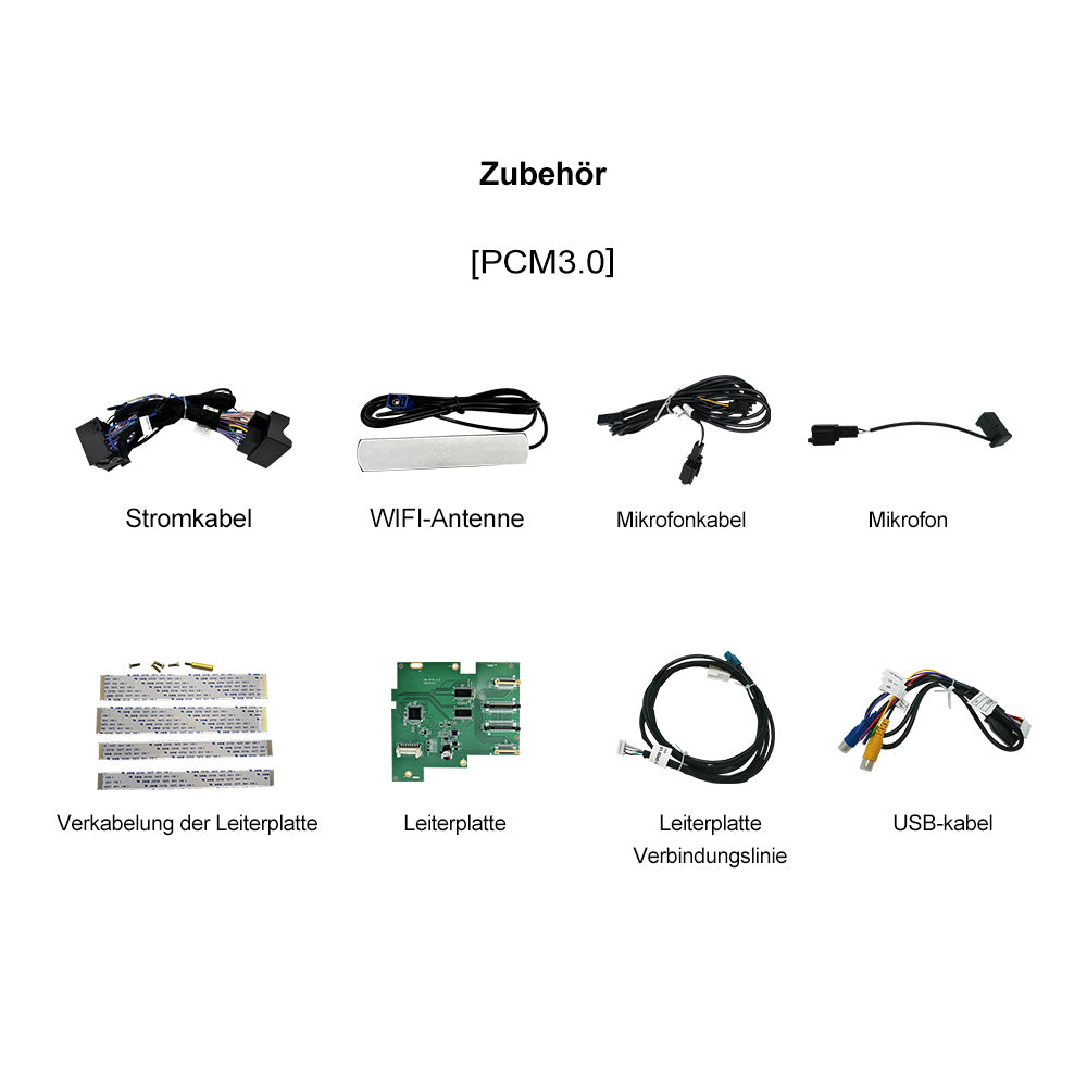 Wireless CarPlay Android Auto MMI Schnittstellenadapter Prime Nachrüstsatz für Porsche 911 Boxster Cayman Macan Cayenne Panamera PCM3.0